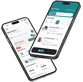 OaklyCare Mobile App Interface